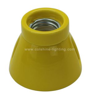 E27 Porcelain Ceiling Mounted Light Bulb Holder