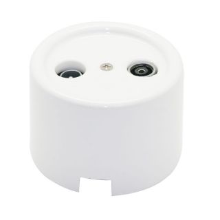 Surface Mounted TV & Radio Socket